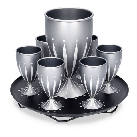 Goblet Kiddush Wine Set