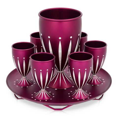 Goblet Kiddush Wine Set