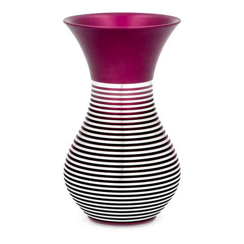 Short Necked Vase - Grooved