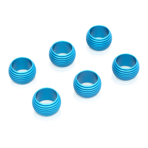 Rounded Napkin Ring - Grooved