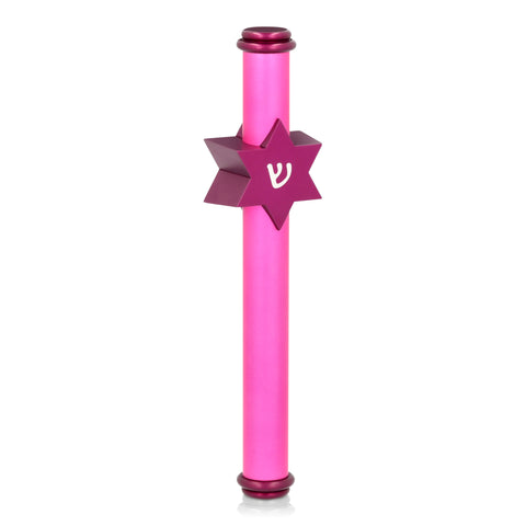 Magen David  Mezuzah Case