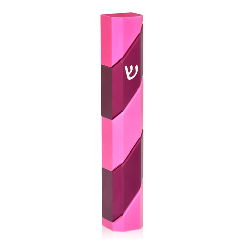 Wave Polygon Mezuzah Case