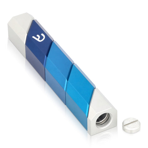 Wave Polygon Mezuzah Case