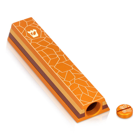 Crackled Mezuzah Case
