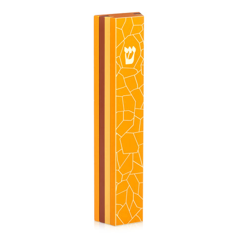Crackled Mezuzah Case