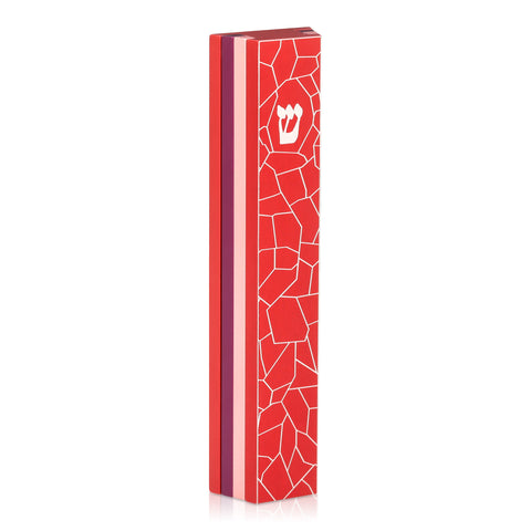 Crackled Mezuzah Case
