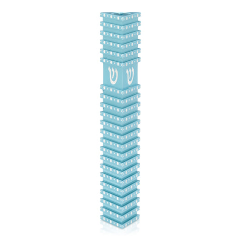 Triangular Mezuzah Case - Grooved