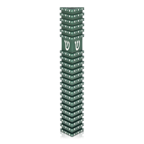 Triangular Mezuzah Case - Grooved