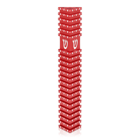 Triangular Mezuzah Case - Grooved