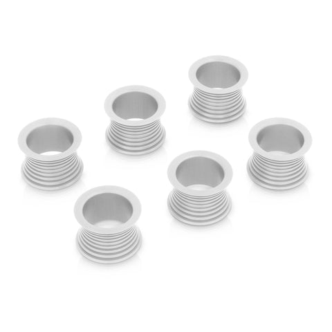 Curvy Napkin Ring - Grooved